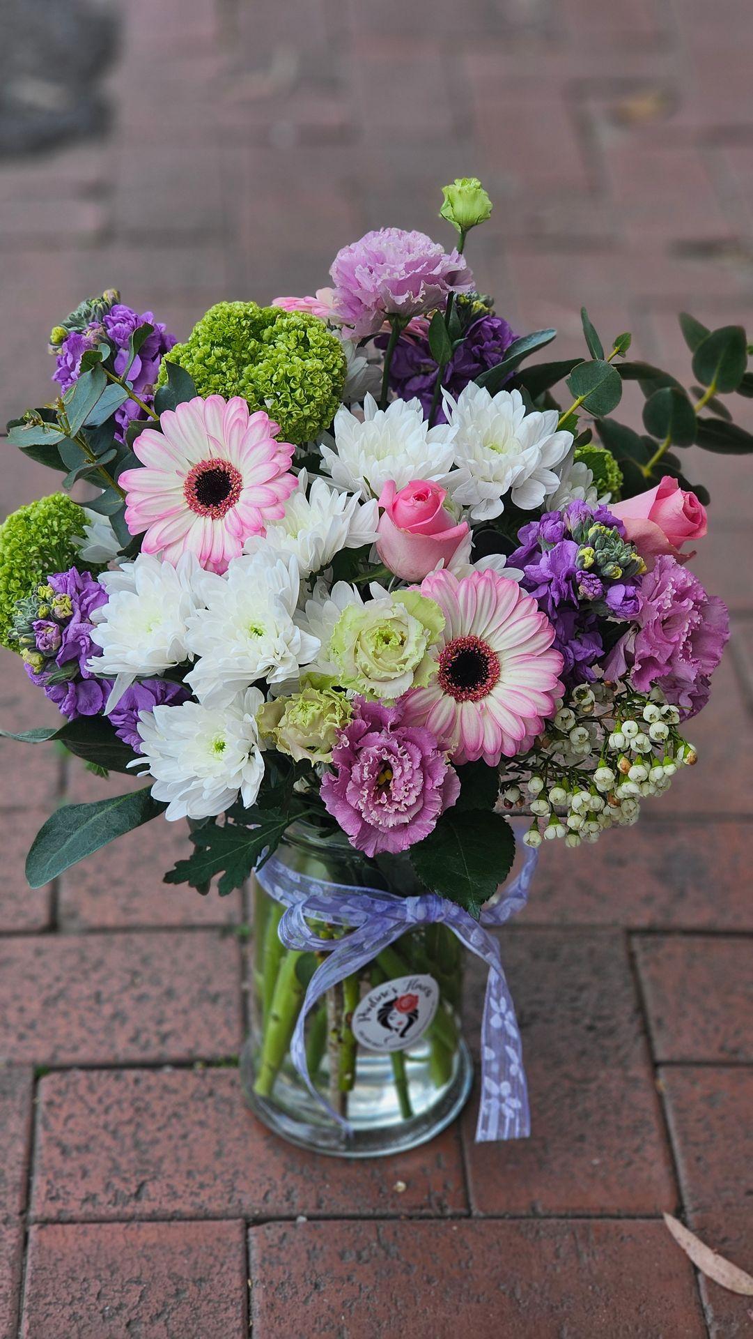 Freshly picked blooms